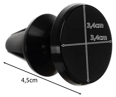 Produktbild von Handyhalterung Auto Lüftung Magnet Universal Horizontal Vertikal 360°-Rotation Halter für iPhone und andere Geräte 24523