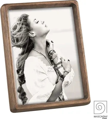 Productafbeelding van A1943 WALNUT, houten frame, 13 x 18 cm, bruin