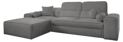 Produktbild von MIRJAN24 Ecksofa Viveri I, Schlaffunktion und Bettkasten, L-Form Polsterecke (Farbe: Velo 635, Seite: Links)