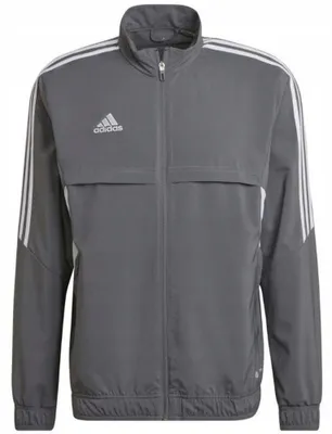Produktbild von Adidas - "Condivo 22" Jacke für Herren - Presentation PP2243 (L) (Grau/Silber)