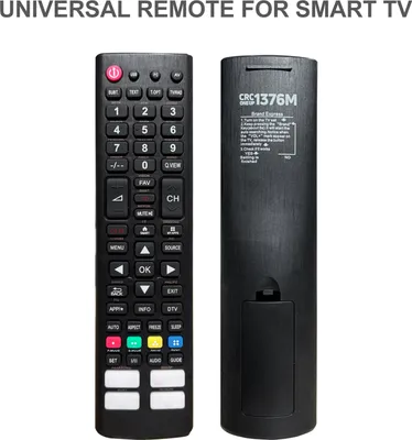 Zdjęcie produktu dla Uniwersalny pilot do telewizora, pilot zastępczy do telewizorów LED i LCD wielu marek z przyciskami platform sieciowych