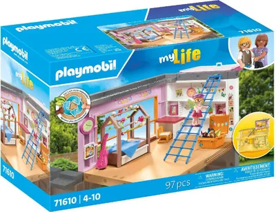 Produktbild von PLAYMOBIL My Life 71610 Kinderzimmer