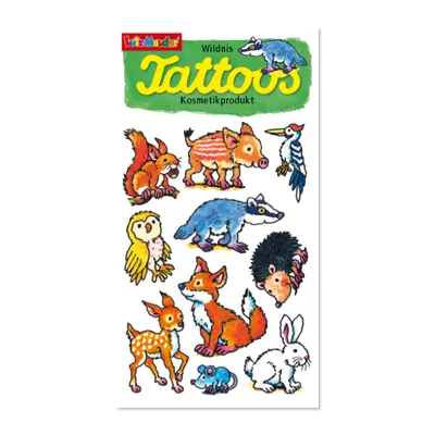 Produktbild von Lutz Mauder Verlag GmbH & Co.K Tattoo Waldtiere 2 Sonstige Sonstige