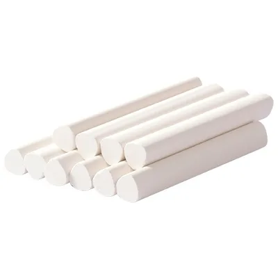 Produktbild von EDUPLAY 120474 Kreide Dreikant, Ø 1 x 8 cm, weiß (10er Pack)