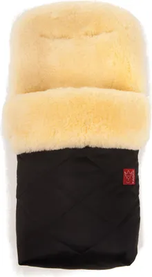 Produktbild von KAISER Lammfellfußsack Techno, schwarz