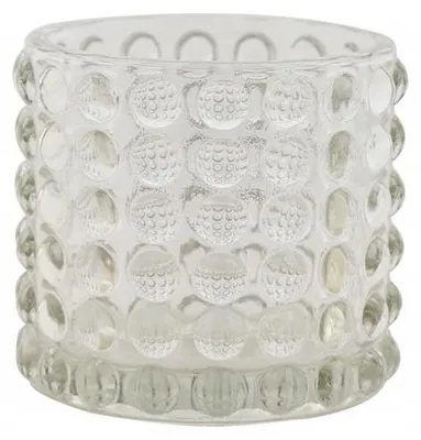 Produktbild von Donika Glas Kerzenhalter Transparent Teelicht