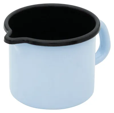 Produktbild von Riess Emaille Schnabeltopf Ø 9cm, 0,5 l, Backemaille Blau