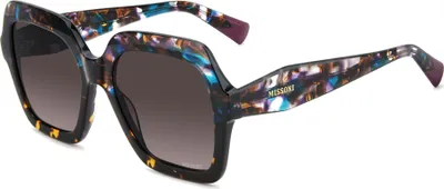 Produktbild von Missoni MIS 0273/S Violet havana 54/19/140 Damen Sonnenbrillen