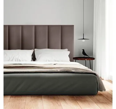 Produktbild von Wandkissen Fancy taupe Gewebte-Optik 30 x 90 cm