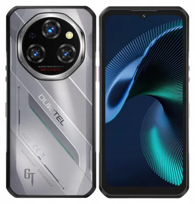 Obrázek produktu pro Oukitel WP62 5G, smartphone, 6,58 palce, 8 GB RAM, 256 GB úložiště, baterie 11000 mAh, černá barva