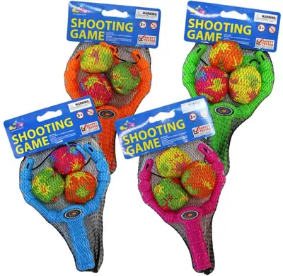 Produktbild von 4er Set mit Wasserball-Schleudern - ca. 20 cm