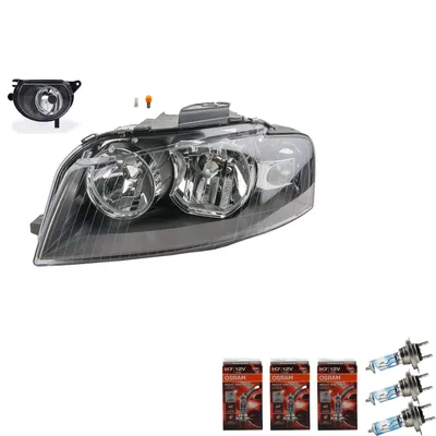 Obrázok produktu pre Johns, svetlomety + Osram Night Breaker Laser vhodné pre Audi A3 8P 05/03-07/08Li 8P0941003K 8P0941003A 8P0941699A