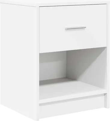 Immagine prodotto di Comodino con Cassetto Bianco 40x34x50 cm