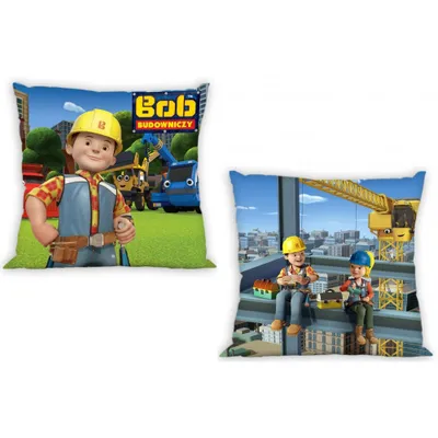 Produktbild von Kissenbezug, Baumwollkissenbezug für Kinder 40x40 Bob der Baumeister 005