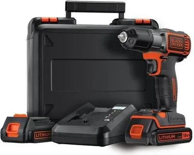 Immagine prodotto di BLACK & DECKER - Trapano avvitatore Autosense - Batteria Li Ion 2x18 V 1,5 Ah - Arancione