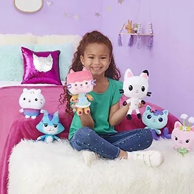 Produktbild von Toys Gabi's Dollhouse Plüschfigur Fee-Kätzchen 31cm Kuscheltier