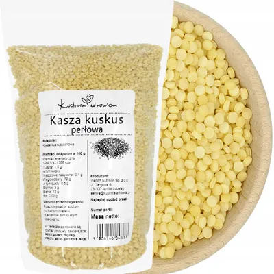 Produktbild von Perl Couscous aus Durumweizen 1 kg | Natürlicher Couscous