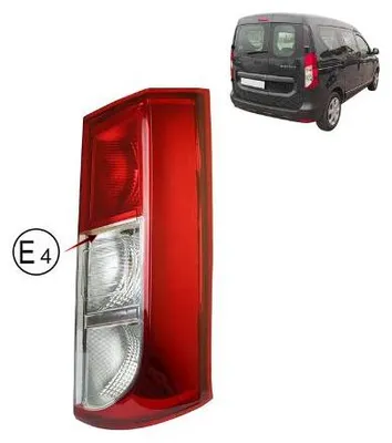 Image de Feu arrière Dacia Dokker 2012 et modèles ultérieurs, côté droit, M511261