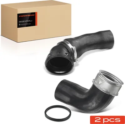 Produktbild von Frankberg 2x Ladeluftschlauch Turboschlauch für BMW 3er Coupe Touring E90 2004-2013