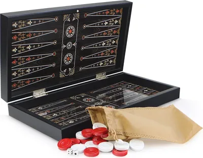 Obrázek produktu pro Orientální BACKGAMMON TAVLA XL vykládaný vzhled OTTOMAN INCI