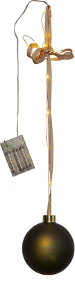 Produktbild von Weihnachtsleuchte Bliss Baumkugel 16 Tautropfen-LEDs Ø 10cm