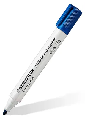 Obrázek produktu pro Staedtler® 351-3 Lumocolor® 351 popisovač na bílé tabule - kulatý hrot, modrý