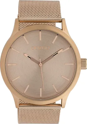 Produktbild von Oozoo Damen Metallarmband Uhr Timepieces rosegold Analog Quarzuhr UOC10057