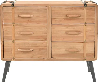 Obrázek produktu pro vidaXL Komoda z jedlového masivu 91x35x73 cm