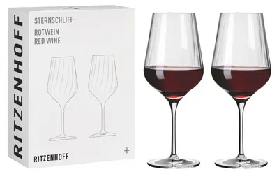 Produktbild von Ritzenhoff Sternschliff Rotwein Set 2tlg Bundle 12