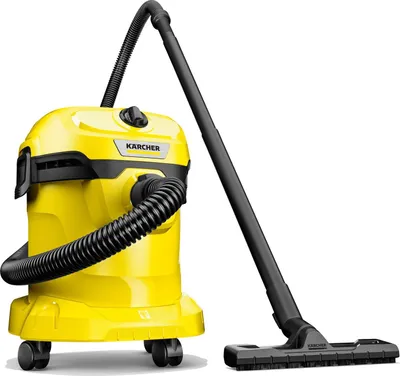 Produktbild von Kärcher WD 2 V-15/4/18/C, 1000 W, Trommel-Vakuum, Trocken&Nass, Staubbeutel, 15 l, Filterung