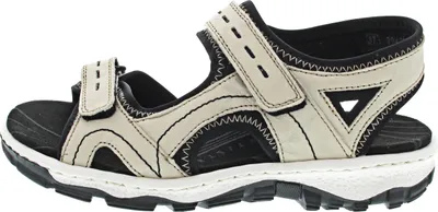 Image de Rieker 68866-60 - Rieker Trekking Sandal Beige Rieker Farbe : beige, Größe : 39,