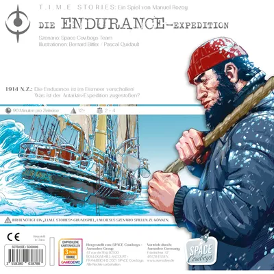 Obrázok produktu pre Asmodee T.I.M.E Stories - Die Endurance Expedition, Stolová hra, Cestovanie / dobrodružstvo, 12 rok / roky, 60 min, Rodinná hra