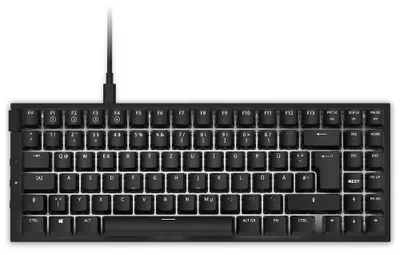 Zdjęcie produktu dla NZXT Function MiniTKL - Klawiatura - Podświetlenie - USB - QWERTZ - Niemiecki - Przełącznik klawiszy: Gateron Red (Hot-swappable)