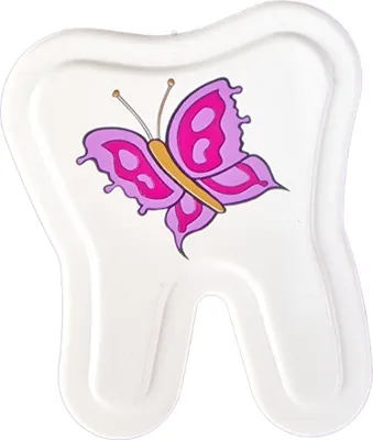 Produktbild von Milchzahndose Just Smile Schmetterling