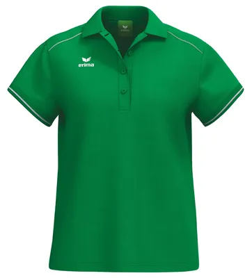 Produktbild von Erima Cmpt Poloshirt Smaragd/weiß - 44