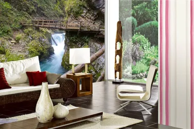 Produktbild von Vlies Fototapete VINTGAR-SCHLUCHT 375 x 250 cm (inkl. Kleister) - Vlies Tapete, Wandtapete, Wandbilder - Tapete für Wohnzimmer Schlafzimmer, Büro, Küche - Montagefertig