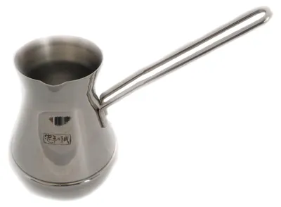 Mokkanne Cezve 700 ml Edelstahl klassisch silber