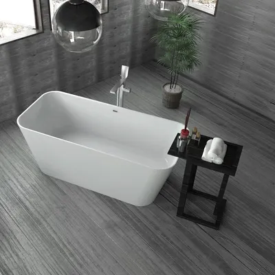 Produktbild von Freistehende Mineralguss Badewanne KZA-1882, Oberfläche:Matt