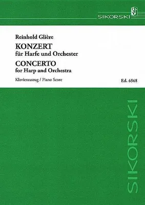Produktbild von Konzert für Harfe und Orchester für Harfeund Klavier