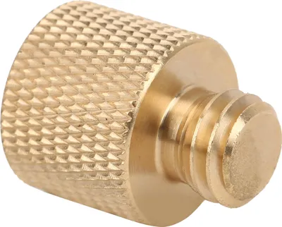 Produktbild von Messing-Schraubenadapter 3/8 Zoll Außengewinde auf 1/4 Innengewinde-Reduzierstück für Kamerastative