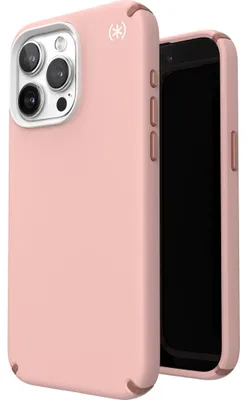 Imagen del producto de Speck Presidio2 Pro Funda antigolpes para iPhone 15 Pro Max - Compatible con MagSafe Rosa