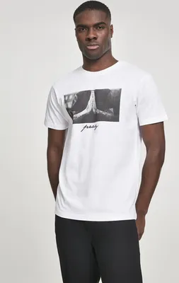 Image de Mister Tee Shirt - PRAY Tee blanc - XXL