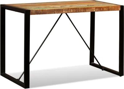 Obrázok produktu pre vidaXL Jedálenský stôl z masívneho starého dreva 120 cm
