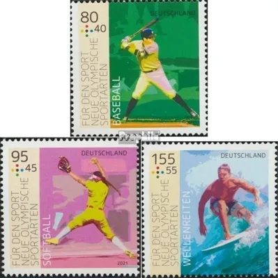 Produktbild von Briefmarken BRD (BR.Deutschland) 2021 Mi 3602-3604 (kompl.Ausg.) gestempelt Olympische Sportarten