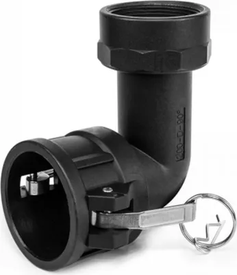 Produktbild von IBC Camlock Typ D Winkel IG 2"