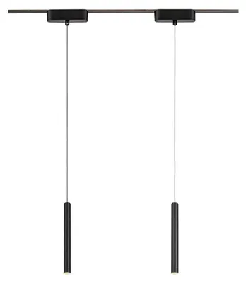 Image de Rabalux 70110 Lampes suspendues sur rail LiTrack Pend.04W LED 5 aluminium plastique noir