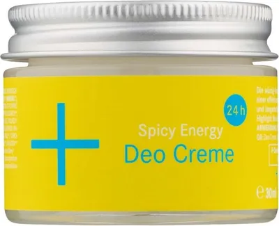 Obrázok produktu pre i+m Deo Creme, Unisex, Deodorant, Dezodoračný krém, Hrniec, 30 ml, Spicy Energy