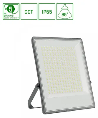 Produktbild von NOCTIS LED Fluter Außenleuchte 200W IP65 CCT Grau