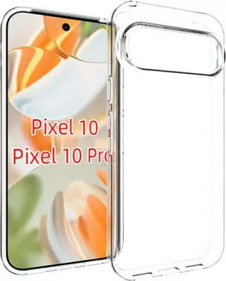 Produktbild von Mobigear Basics Durchsichtig  Google Pixel 10 Hülle Flexibles TPU Backcover - Transparent