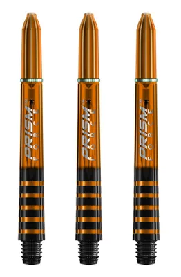 Produktbild von Winmau | Prism Force | Dartschäfte | Orange | Intermediate Tweeny Midi 41 mm | Polycarbonat | Gripzone | 1 Set 3 Stück